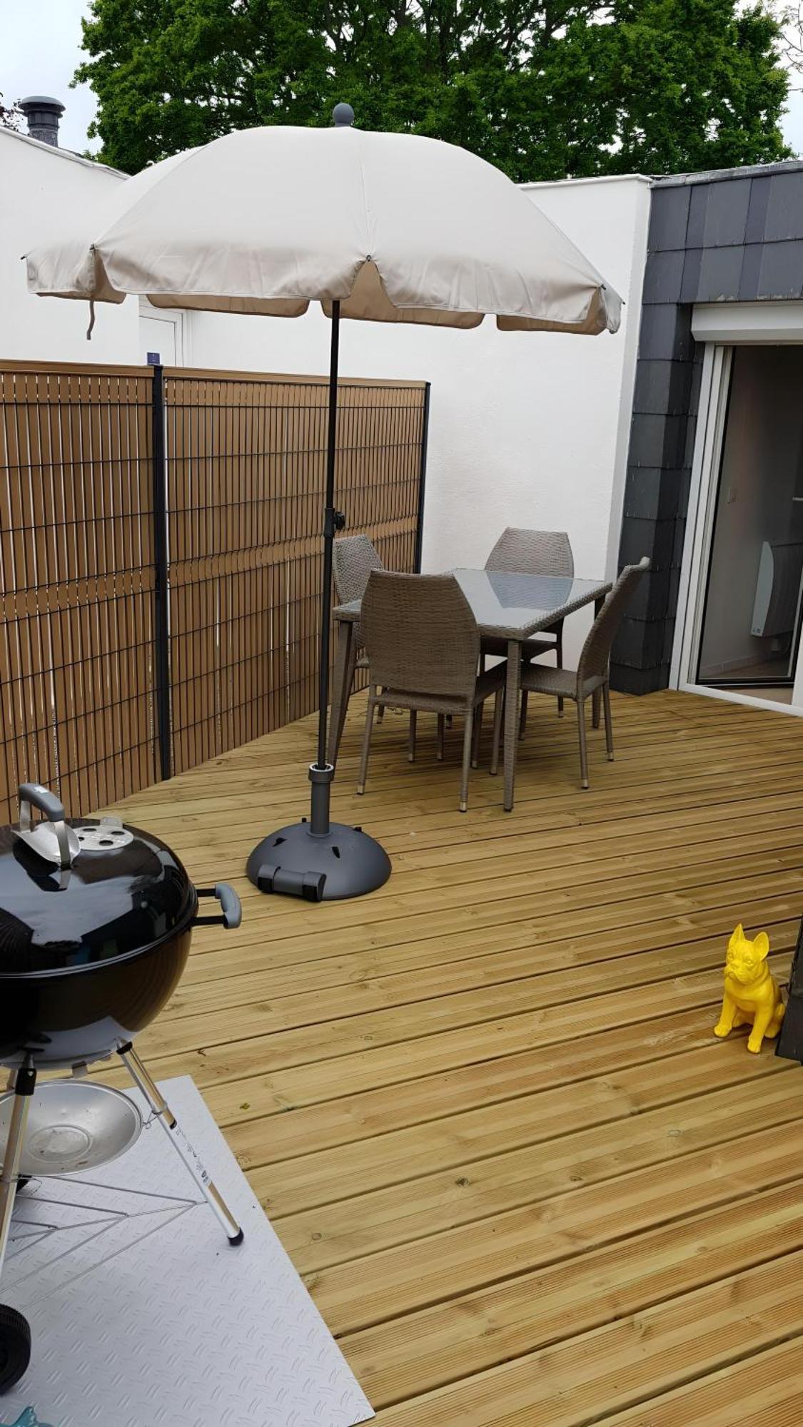 Maisonnette Cosy Avec Terrasse Et Parking - Bord De Mer Guidel Exterior photo